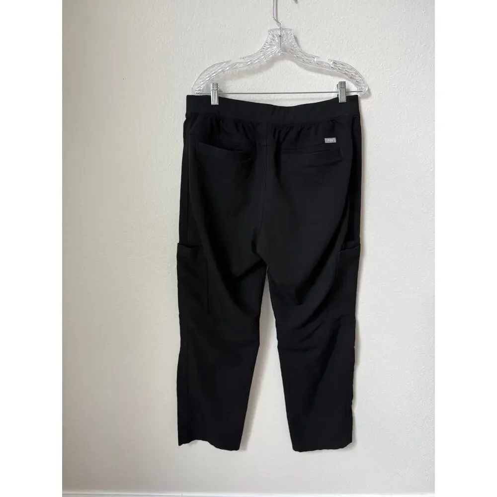 FIGS Men’s Axim Cargo Scrub Pants Black Size XL